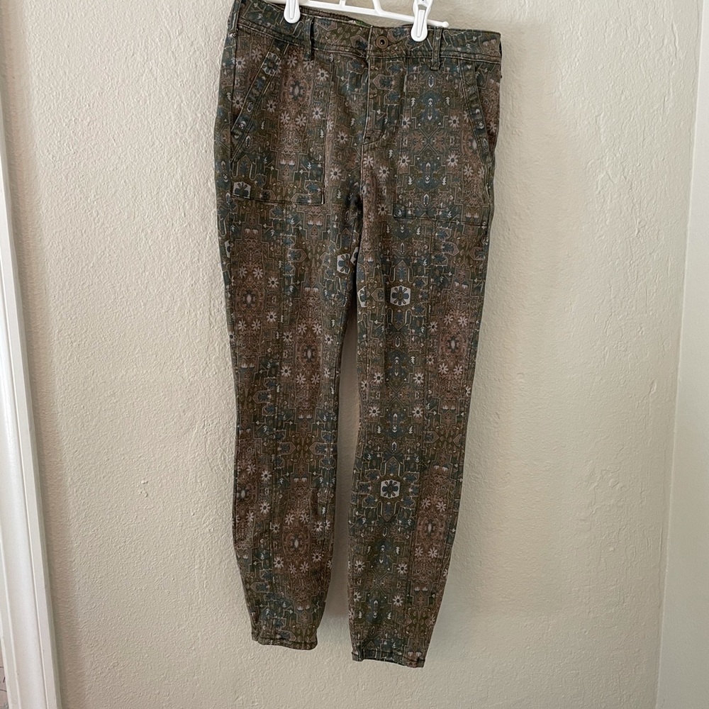 Anthropologie brand patterned pants